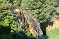 Wentworth falls, Blue Mountains National Park, NSW, Australia Royalty Free Stock Photo