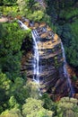 Wentworth falls, Blue Mountains National Park, NSW, Australia Royalty Free Stock Photo