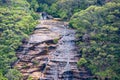 Wentworth Falls blue mountains Royalty Free Stock Photo