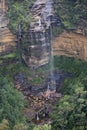 Wentworth Falls  blue mountains Royalty Free Stock Photo