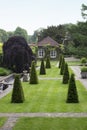 WENTWORTH, UK - June 1, 2018. Gardens set within the grounds of Wentworth Woodhouse. Rotherham, South Yorkshire, UK - June 1, 2018