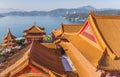 Wenwu temple at Sun Moon Lake, Taiwan Royalty Free Stock Photo