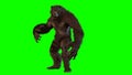 Were bear 3d render image