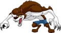 Werewolf Cartoon Character