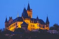Wernigerode Castle in Germany Royalty Free Stock Photo
