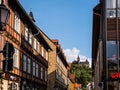 Wernigerode castle from the town