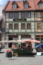 Wernigerode market place Royalty Free Stock Photo