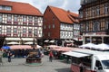 Wernigerode market place Royalty Free Stock Photo