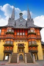 Wernigerode Rathaus Stadt city hall Harz Germany