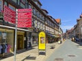 Wernigerode, Saxony, Germany, July 2022 : Narrow streets of the Old Town of Wernigerode in Germany