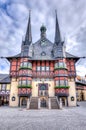 Wernigerode Town Hall on Market square, Germany Royalty Free Stock Photo