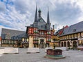 Wernigerode Town Hall on Market square, Germany Royalty Free Stock Photo