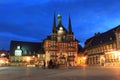 Wernigerode town hall Royalty Free Stock Photo