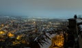 Wernigerode Winter Evening in Germany Royalty Free Stock Photo