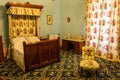 Interior view of a bedroom at Werribee Park Mansion