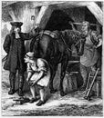Wesley and the farrier