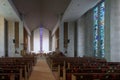 Wesley United Methodist Church interior Royalty Free Stock Photo