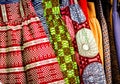 West African Fabric Royalty Free Stock Photo