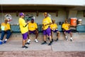 West All-Stars, Jeffrey Osborne Foundation Celebrity Softball Game. Royalty Free Stock Photo