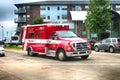 West Allis Fire Deaprtment ambulance Royalty Free Stock Photo