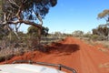 West Australian outback off road track Royalty Free Stock Photo