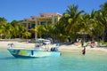 West Bay beach in Honduras Royalty Free Stock Photo