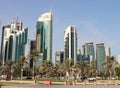 West Bay, Doha, Qatar Royalty Free Stock Photo