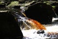 West Beck River, Goathland, North Yorkshire. Royalty Free Stock Photo