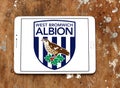 West Bromwich Albion F.C. soccer club logo Royalty Free Stock Photo