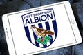 West Bromwich Albion F.C. soccer club logo Royalty Free Stock Photo