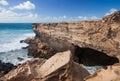 West coast of Fuerteventura at La Pared Royalty Free Stock Photo