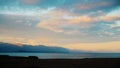 The west coast of Iceland, sunset at the horizon icelandic, Iceland