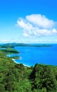 West coast of the Island Mahe, Republic of Seychelles, Africa Royalty Free Stock Photo