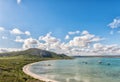 WEST COAST NATIONAL PARK, SOUTH AFRICA, AUGUST 20, 2018: A view of Kraalbaai at the Langebaan Lagoon on the Atlantic Ocean coast