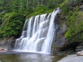 West Coast Trail with Tsusiat Falls, Pacific Rim National Park, Vancouver Island Royalty Free Stock Photo