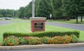 West Complex Field Johnson Park, Collierville Tennessee Royalty Free Stock Photo