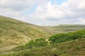 West Dart River valley in Dartmoor Royalty Free Stock Photo