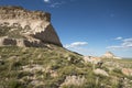 West and East Pawnee Butte in North Eastern Colorado Royalty Free Stock Photo