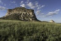 West and East Pawnee Butte in North Eastern Colorado Royalty Free Stock Photo