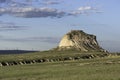 West and East Pawnee Butte in North Eastern Colorado Royalty Free Stock Photo