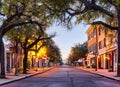 West End Historic District neighborhood in Dallas, Texas USA.