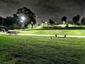 West Epping Park in the evening @ Sydney Australia Royalty Free Stock Photo