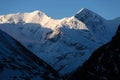 West face of Chulu East mountain