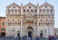 West front of the Cathedral - Ferrara
