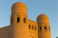 West gate of Khiva, Uzbekistan Royalty Free Stock Photo
