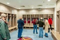 West Ham United changing rooms