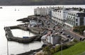 Small harbour at West Hoe in Plymouth UK Royalty Free Stock Photo