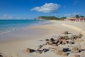 West Indies, Caribbean, Antigua, Darkwood Beach Royalty Free Stock Photo