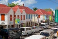 West Indies, Caribbean, Antigua, St Johns, Colourful Shops On Redcliffe Street