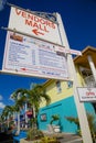 West Indies, Caribbean, Antigua, St Johns, Vendors Mal Sign